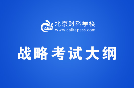 注册会计师考试《公司战略与风险管理》考试大纲