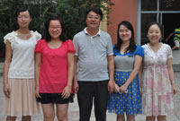 田明老师与学员留影