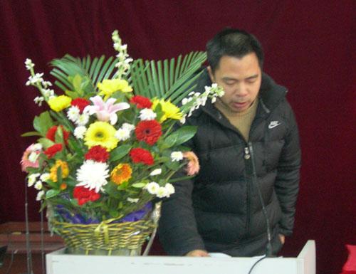 新学员代表发言